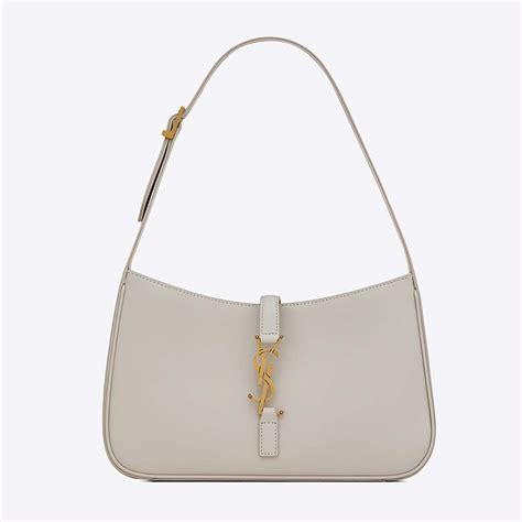 yves saint laurent white bag